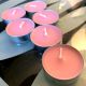 Handmade Pink Vanilla Soy Wax Tealight Collection 25 Pieces
